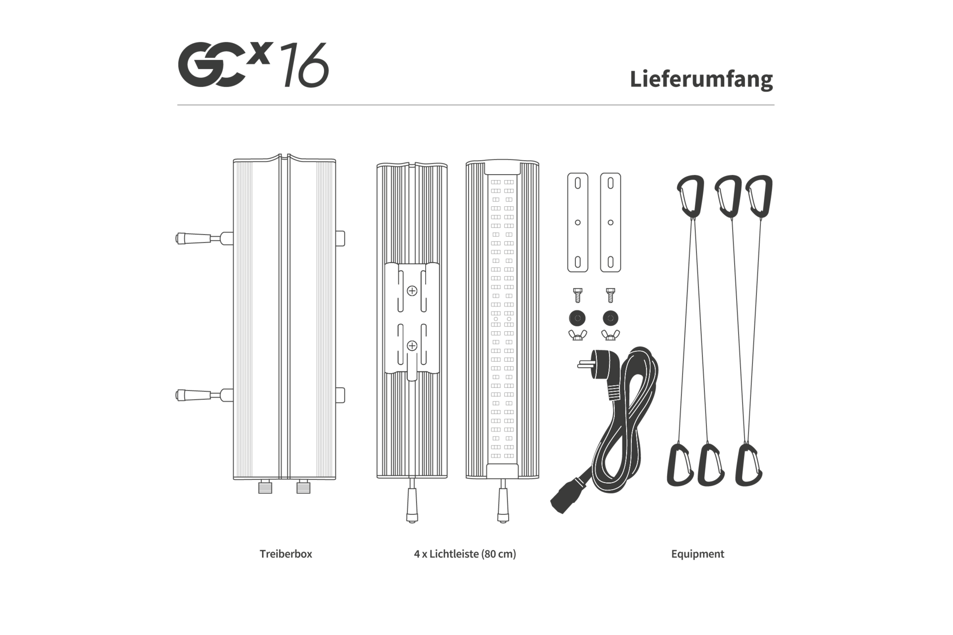 Greenception GCx 16 PWR LED Pflanzenlampe