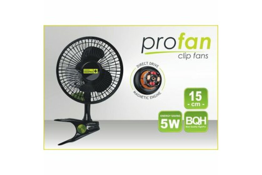 GHP Clip Fan/Clip-Ventilator ø15cm 15W