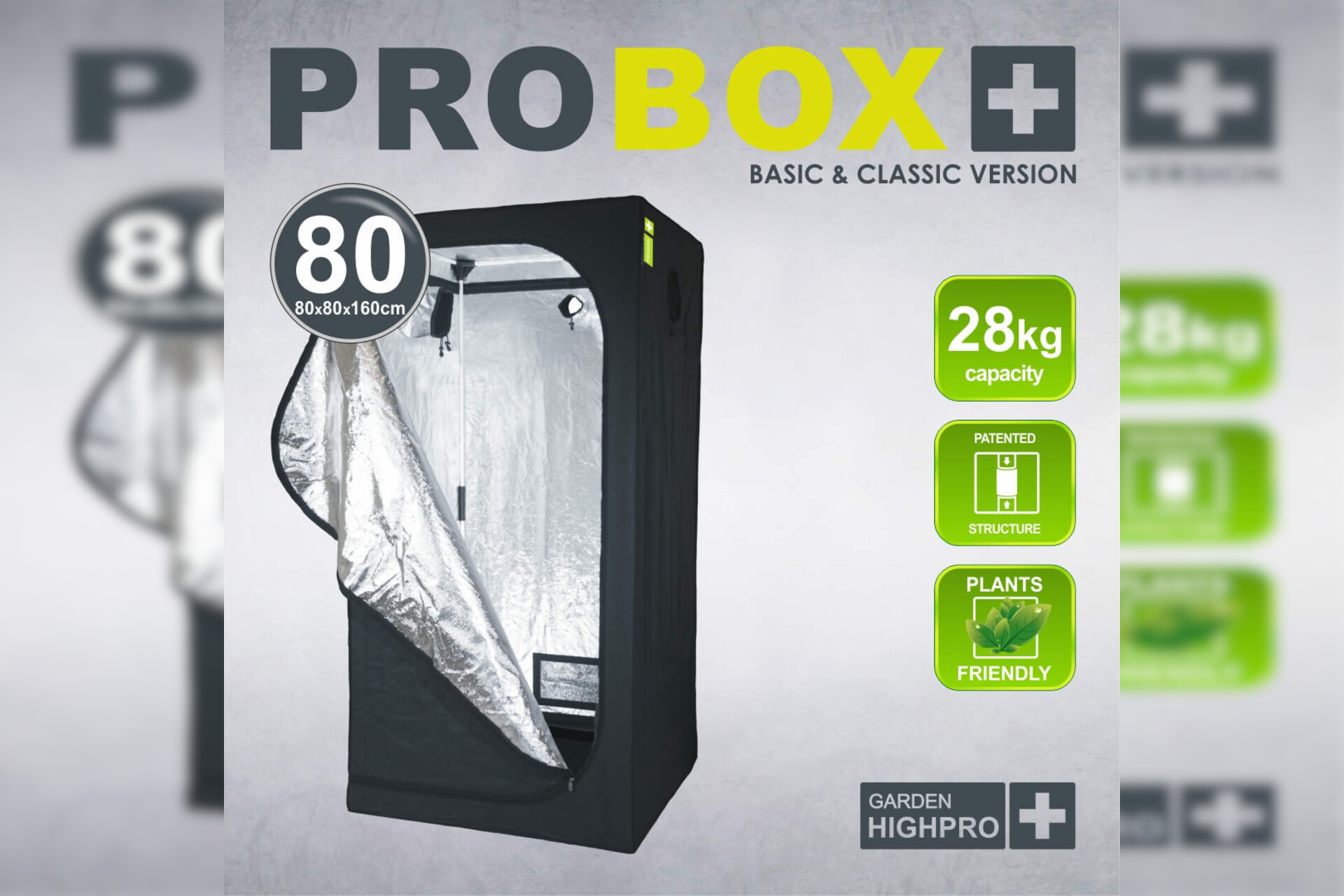 GHP Probox Classic80 (80x80x160cm)