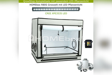 HOMEbox Ambient R80S – Laser CREE 33W Premium LED Growbox SET