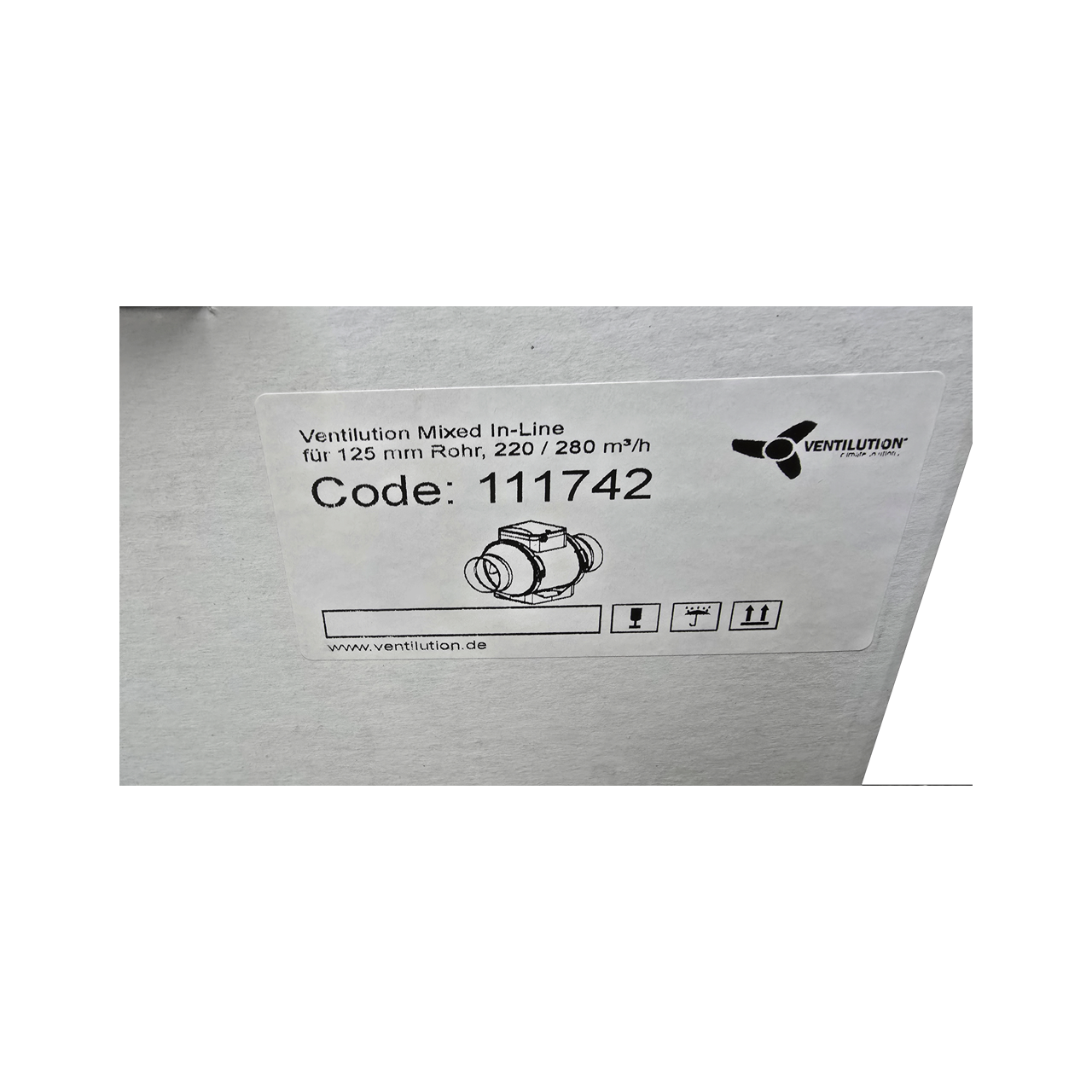 Mixed Inline Lüfter