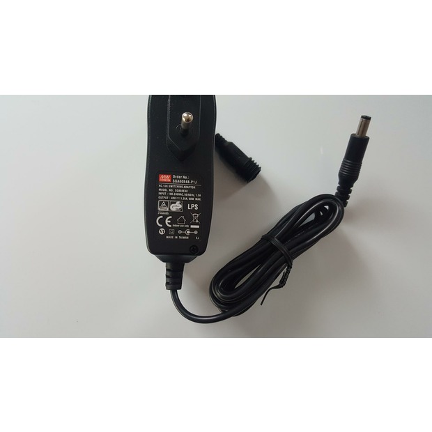 Mean Well SGA60E48-P1J Steckernetzteil, Festspannung 48 V/DC 1250mA 60W